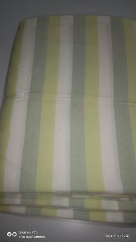 BEDSHEET STRIPE 72X100 2 PILLOW COVER